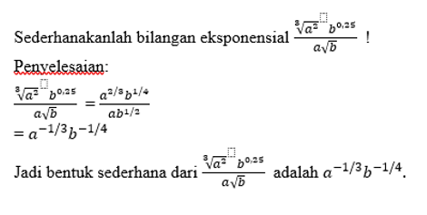 Eksponensial: Pengertian, Bentuk Dan Sifat