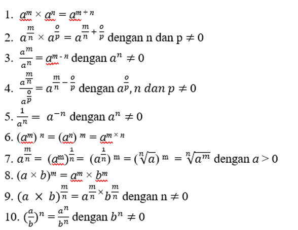 Perpangkatan Dan Bentuk Akar ~ Rumah Belajar Daring